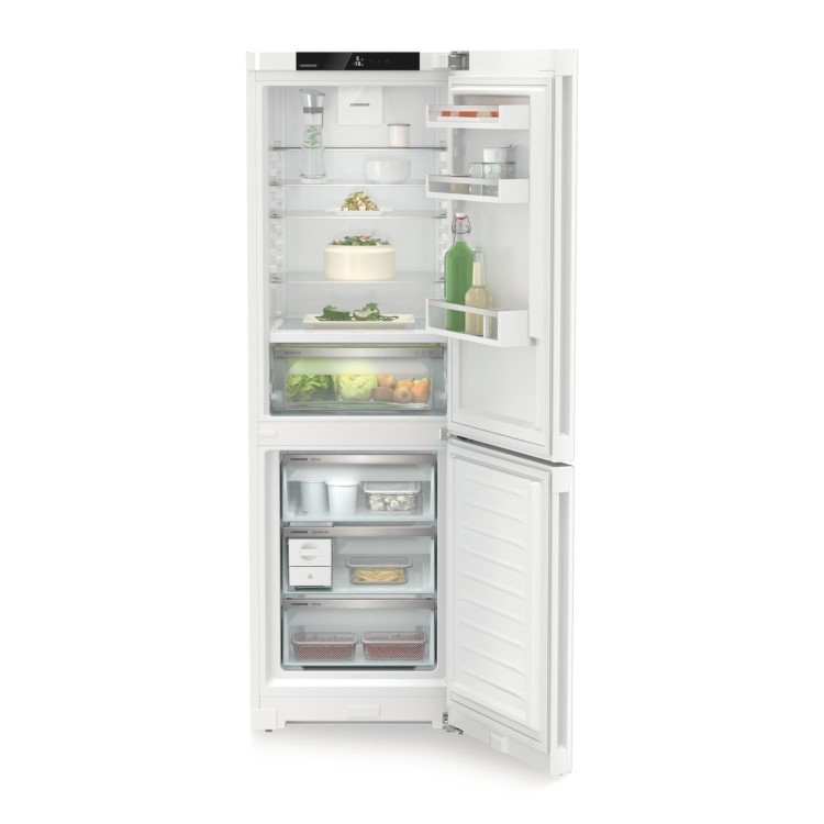 Refurbished Liebherr CBNc5223 Freestanding 320 Litre 60/40 Frost Free Fridge Freezer White