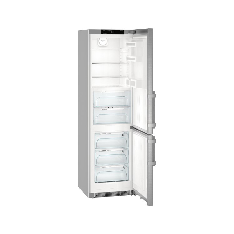 Liebherr CBNef4815 Comfort BioFresh A+++ 201x60cm 342L Freestanding Fridge Freezer Stainless Steel Doors