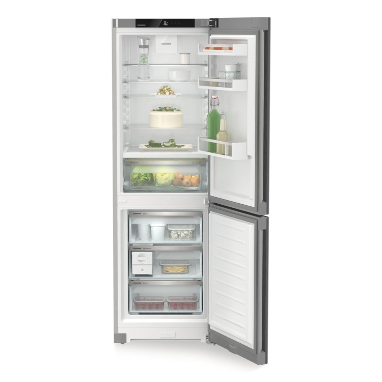 Liebherr 320 Litre 60/40 Freestanding Fridge Freezer - Silver