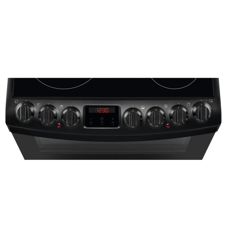 AEG 6000 Series 60cm Electric Cooker - Matt Black