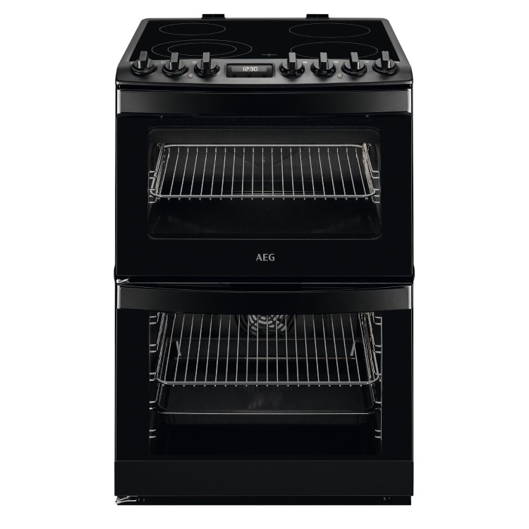 AEG 6000 Series 60cm Electric Ceramic - Matt Black