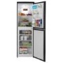 Candy CCBF5172BHK 50/50 Frost Free Freestanding Fridge Freezer - Black