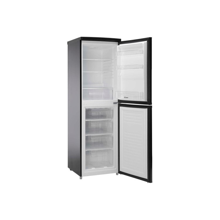 Candy CCBF5172BHK 50/50 Frost Free Freestanding Fridge Freezer - Black