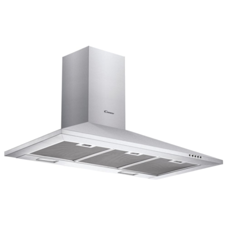 Candy 90cm Chimney Cooker Hood - Stainless Steel