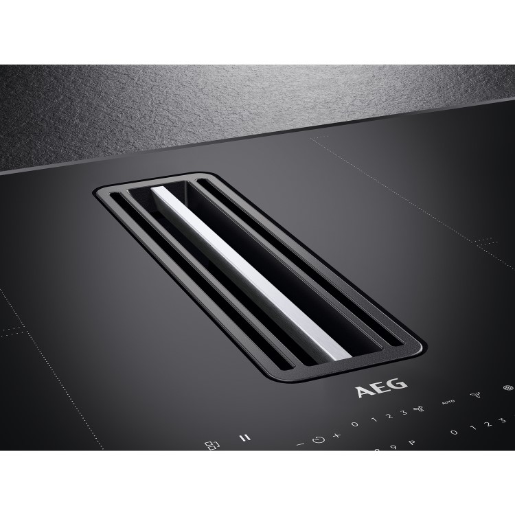 AEG 8000 Series 83cm 4 Zone Venting Induction Hob - Recirculation Only