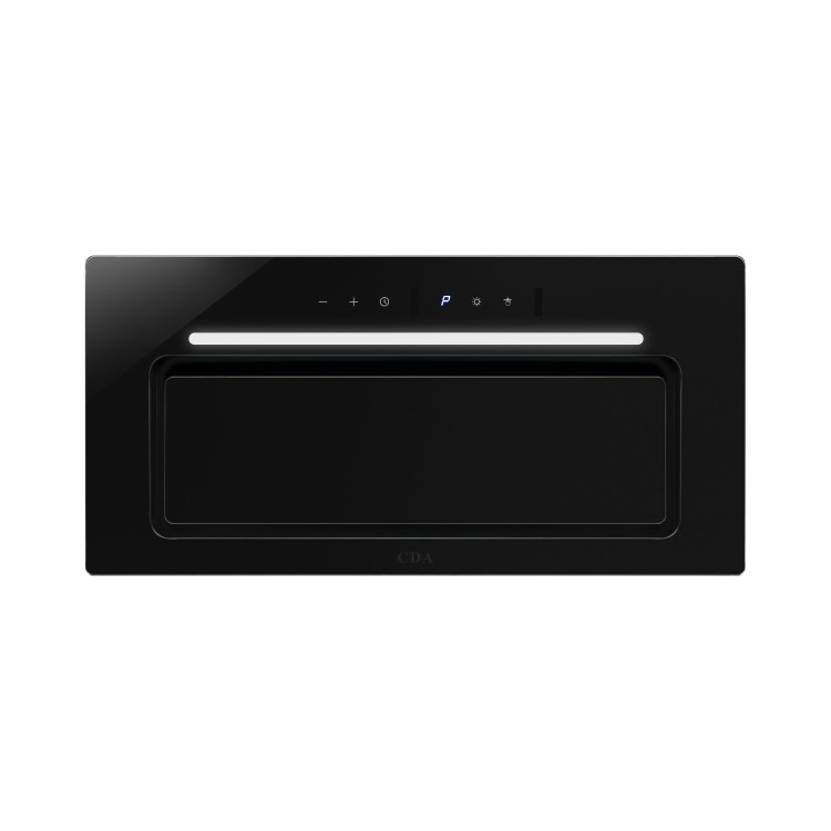 CDA 60cm Canopy Hood with Gesture Controls - Black