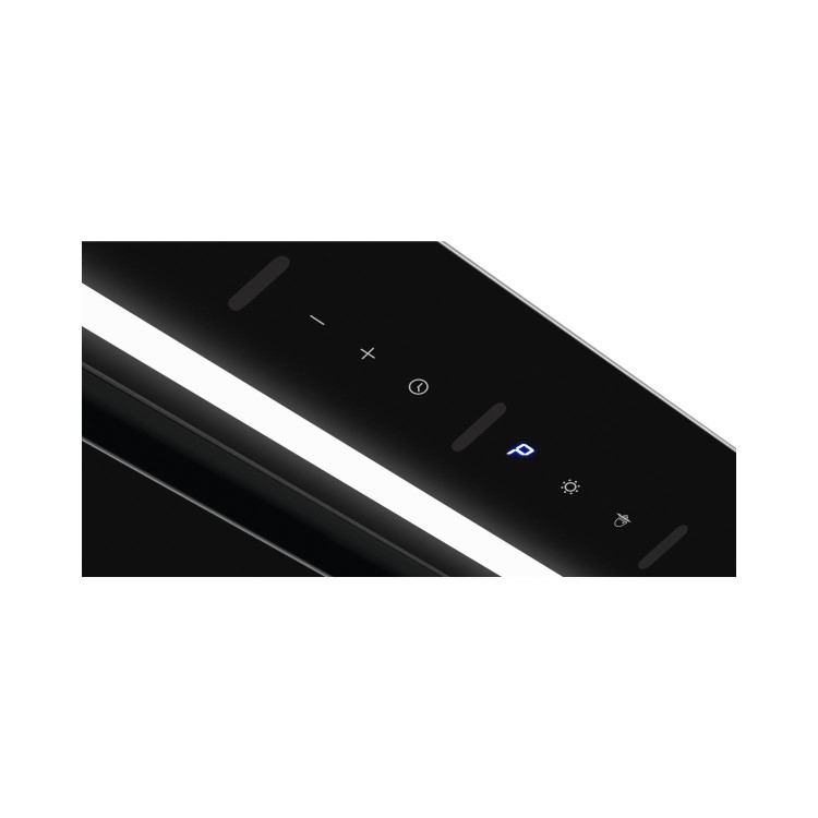 CDA 60cm Canopy Hood with Gesture Controls - Black