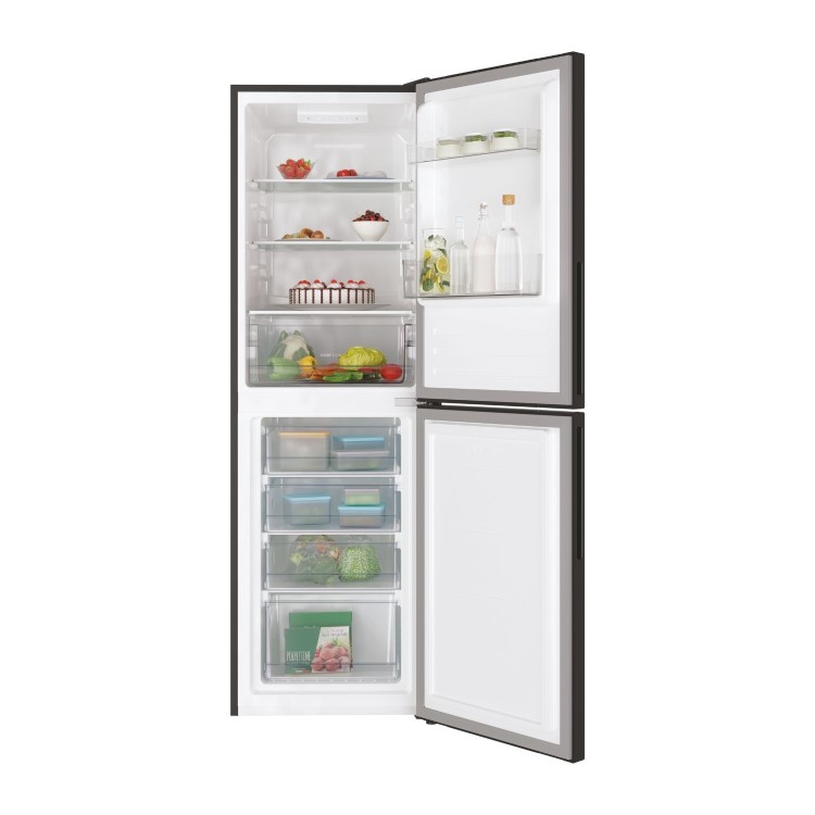 Candy 252 Litre 50/50 Freestanding Fridge Freezer - Black