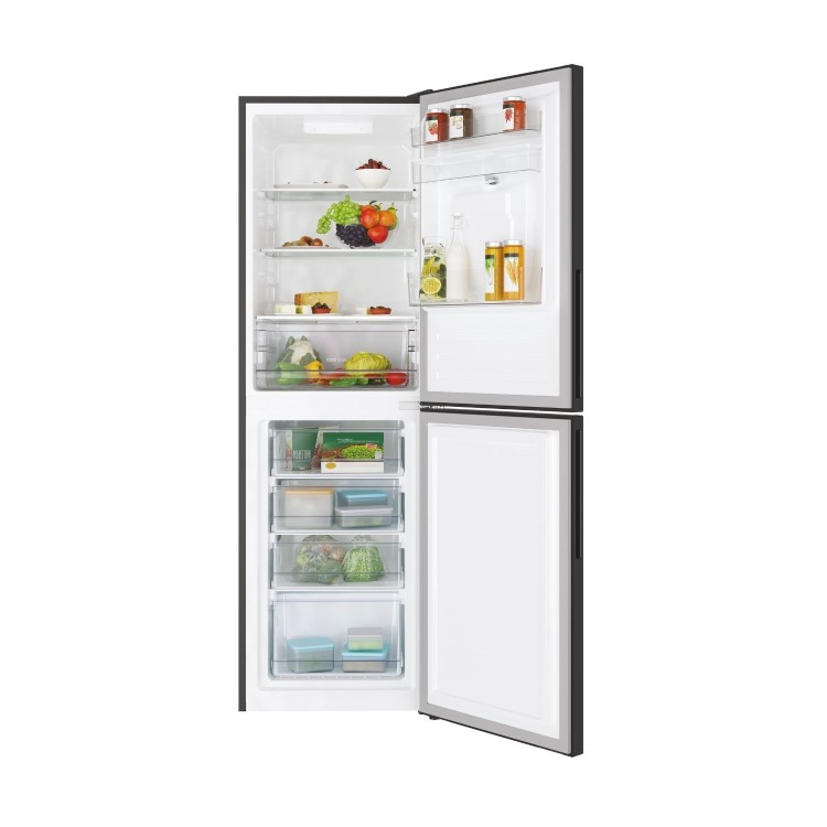 Candy 246 Litre 50/50 Freestanding Fridge Freezer - Black