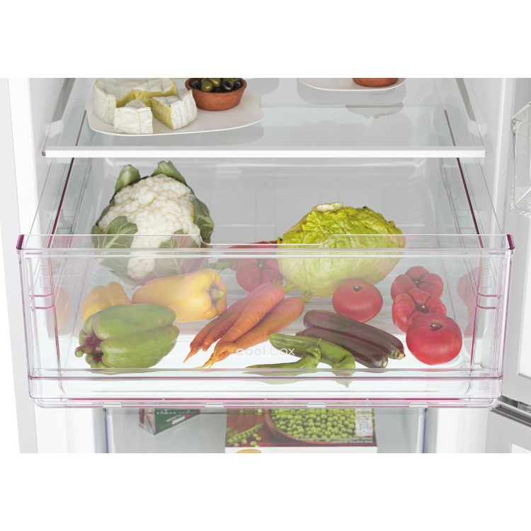 Candy 246 Litre 50/50 Freestanding Fridge Freezer - Silver