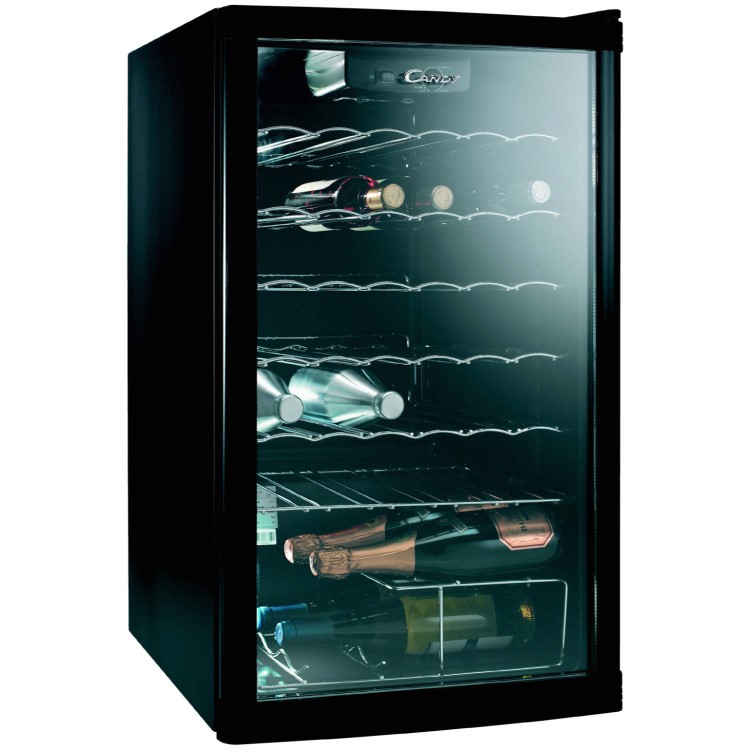 Candy CCV150BL 50cm Wine Cooler Black