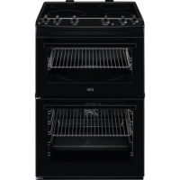 AEG 5000 Series 60cm Electric Cooker - Black