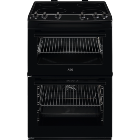 AEG 5000 Series 60cm Electric Cooker - Black