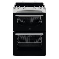 AEG 5000 Series 60cm Electric Cooker - Stainless Steel