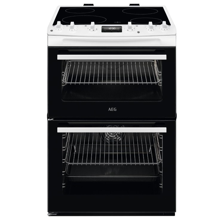 AEG 5000 Series 60cm Electric Cooker - White