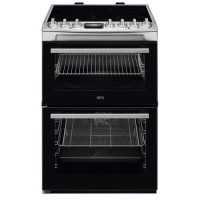 AEG 6000 Series 60cm Electric Cooker - Stainless Steel