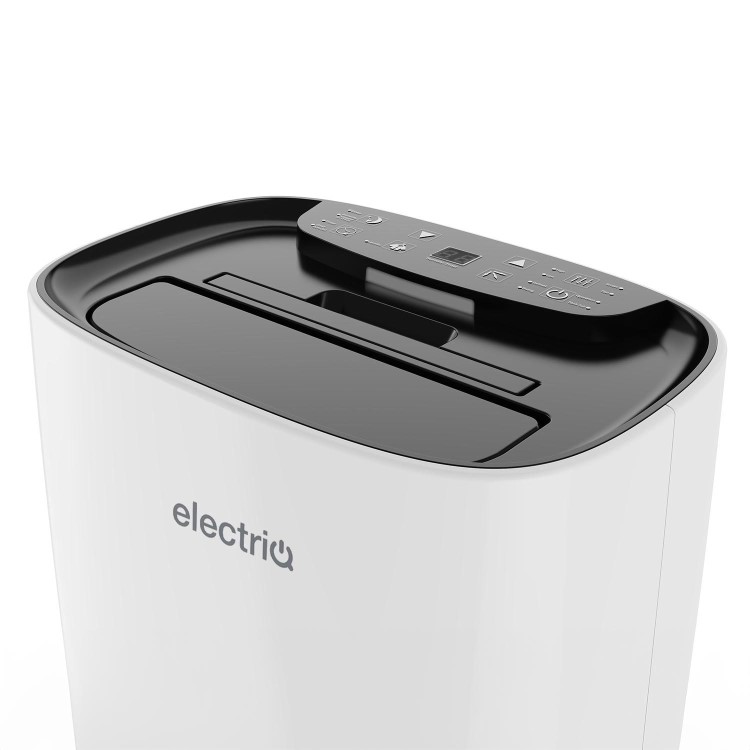 Refurbished electriQ 10 Litre Laundry Dehumidifier with Air Purifier