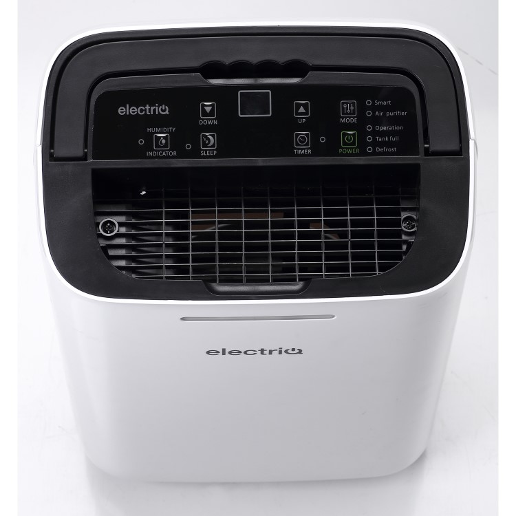 Refurbished electriQ 12 Litre Dehumidifier with Digital Humidistat and Air Purifier