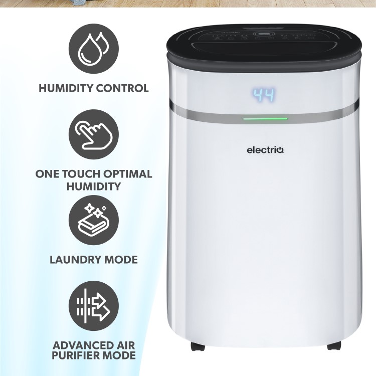 electriQ 20L Low-Energy Quiet Laundry Dehumidifier