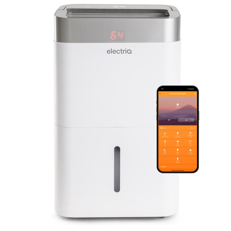 electriQ 20L Low-Energy Smart Wifi Dehumidifier with Laundry mode