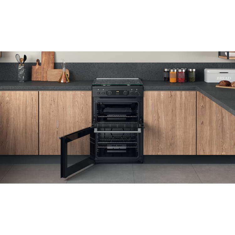 Hotpoint Cannon 60cm Gas Cooker - Grey