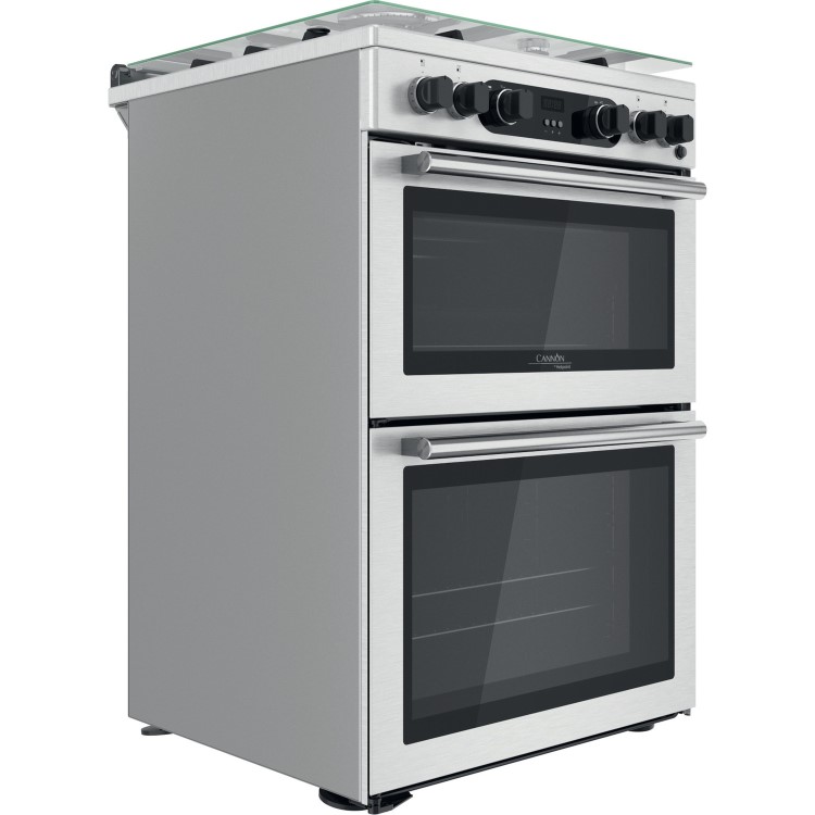 Hotpoint Cannon 60cm Gas Cooker - Stainless Steel