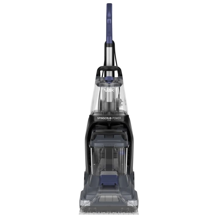 Vax SpinScrub Power Plus Carpet Cleaner - Grey & Navy Blue