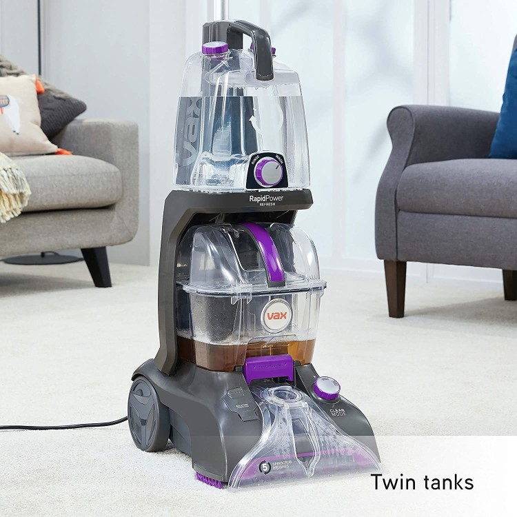 Vax Rapid Power Refresh Carpet Cleaner with Platinum Solution