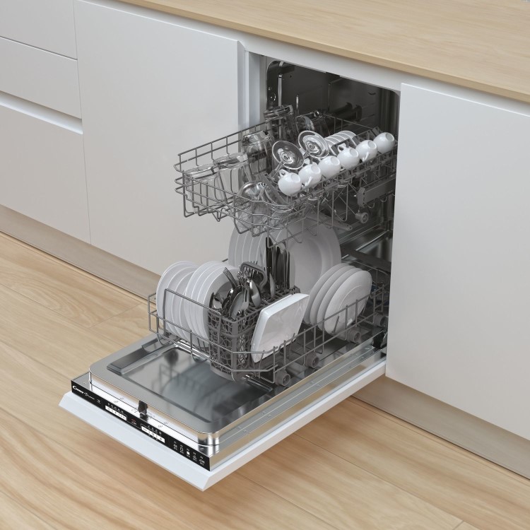 Candy Brava Integrated Slimline Dishwasher