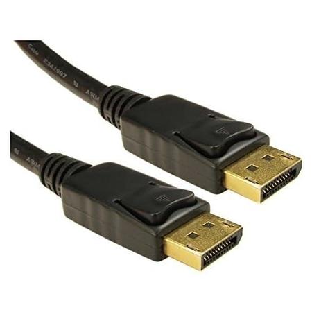 OEM 2 Meter Locking DisplayPort 28 AWG Cable