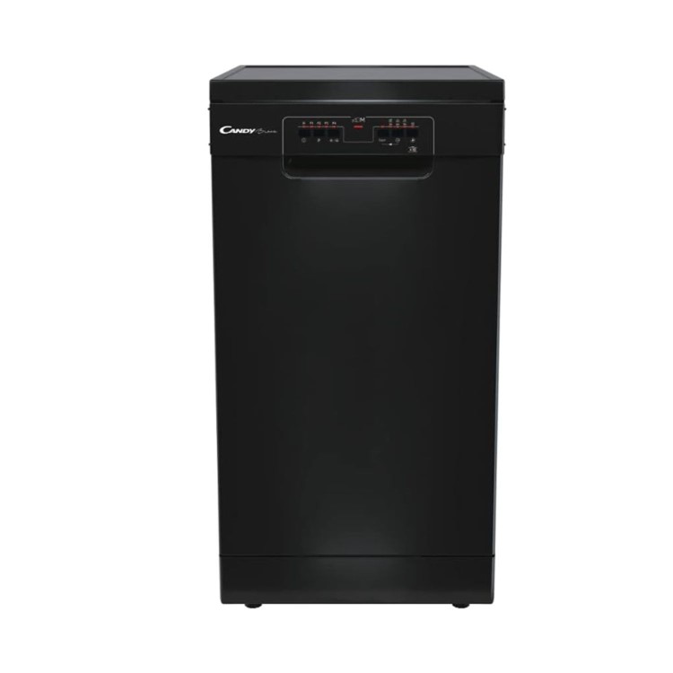 Candy Brava Freestanding Slimline Dishwasher - Black