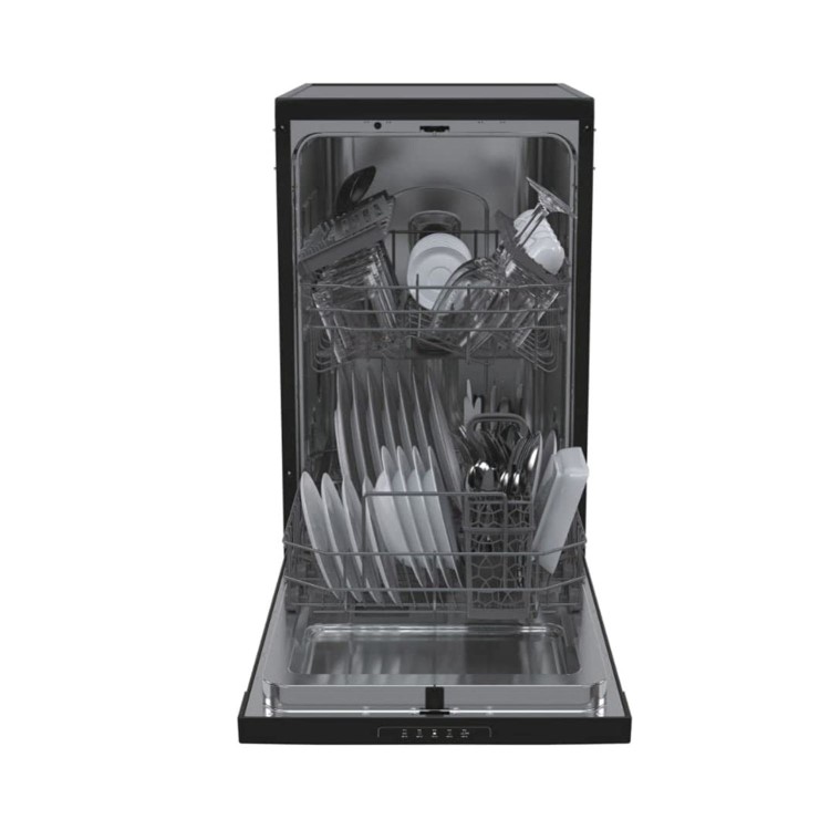 Candy Brava Freestanding Slimline Dishwasher - Black