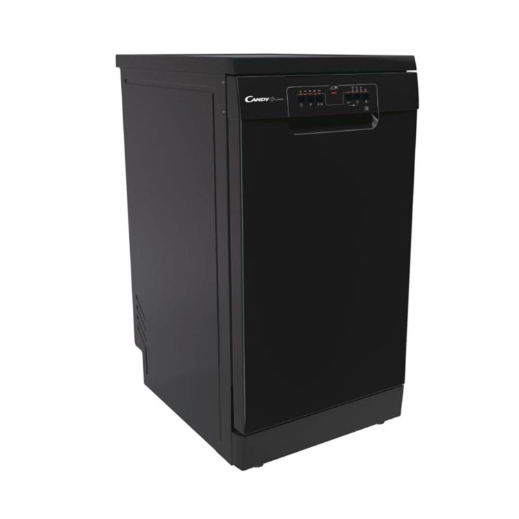 Candy Brava Freestanding Slimline Dishwasher - Black