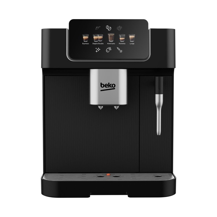 Beko CaffeExperto Automatic Bean To Cup Coffee Machine with Milk Frother - Black