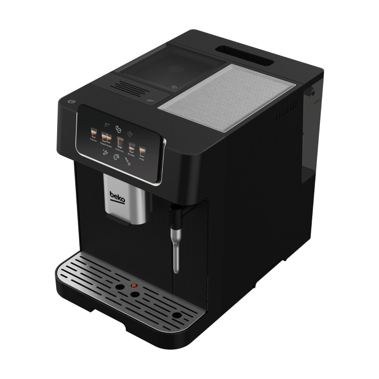 Beko CaffeExperto Automatic Bean To Cup Coffee Machine with Milk Frother - Black