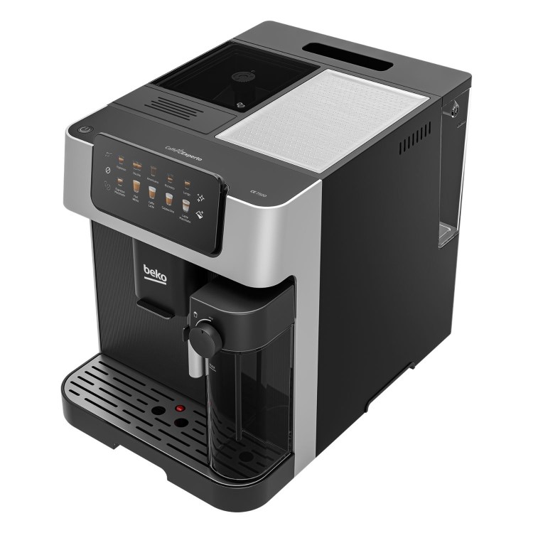 Beko CaffeExperto Automatic Bean to Cup Coffee Machine with Milk Frother - Stainless Steel