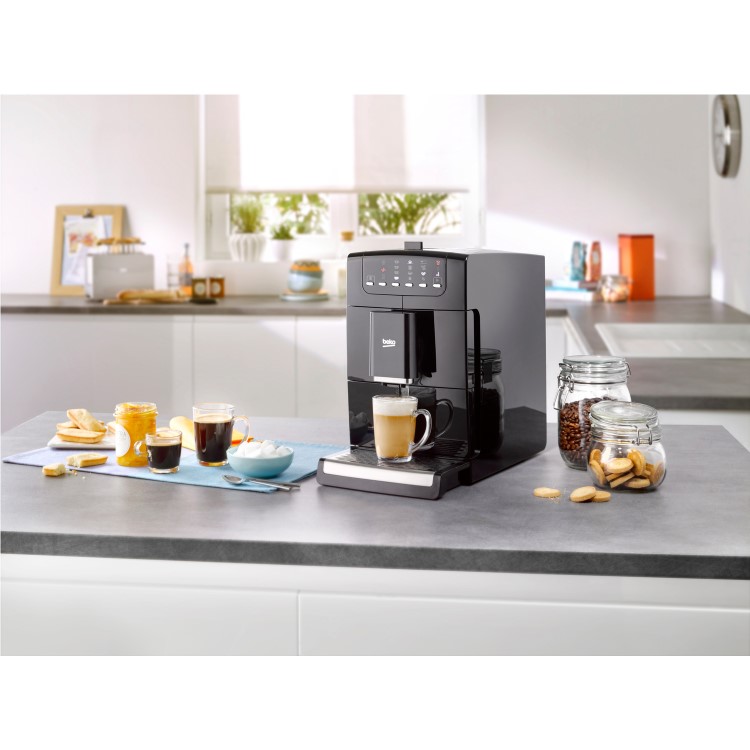 Beko CEG7425B Barista Bean to Cup Coffee Machine with Frother - Black