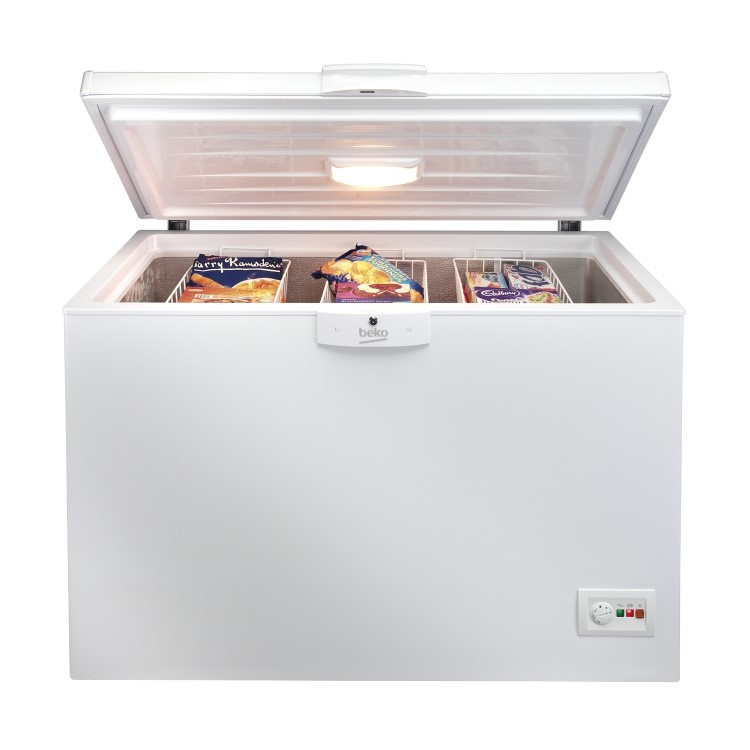 Beko 360 Litre Chest Freezer - White