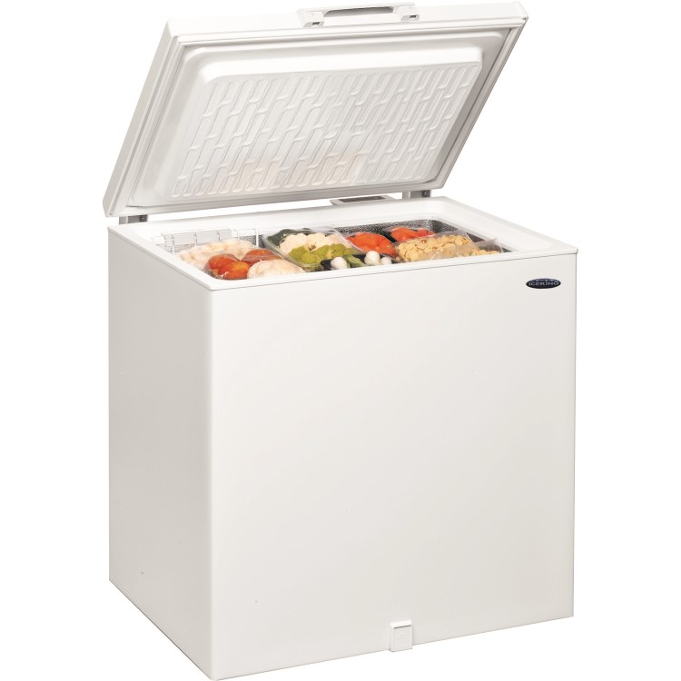 Ice King CF202W 202 Litre Chest Freezer 65cm Deep Frost Free 80cm Wide - White