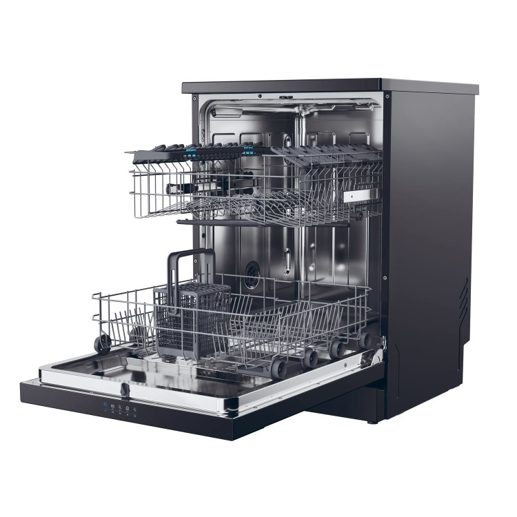 Candy Rapido Freestanding Dishwasher - Black