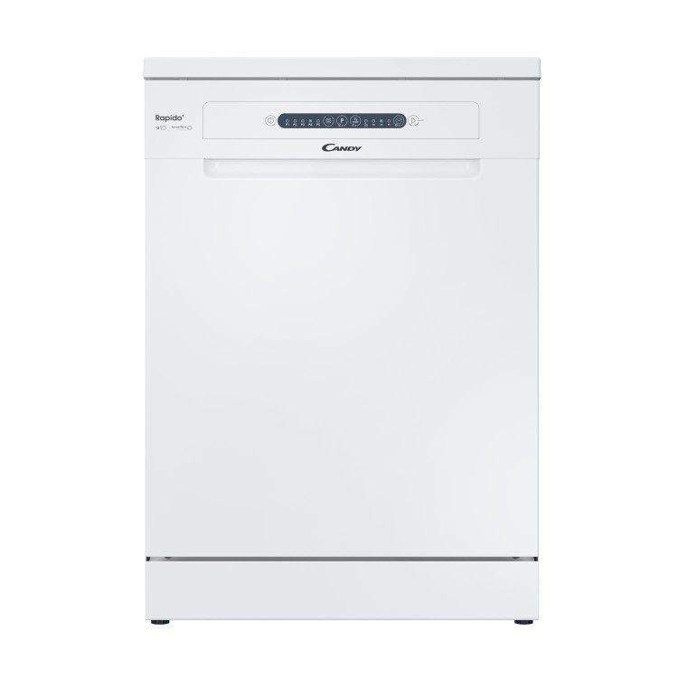 Refurbished Candy Rapido CF3C9E0W 13 Place Freestanding Dishwasher White