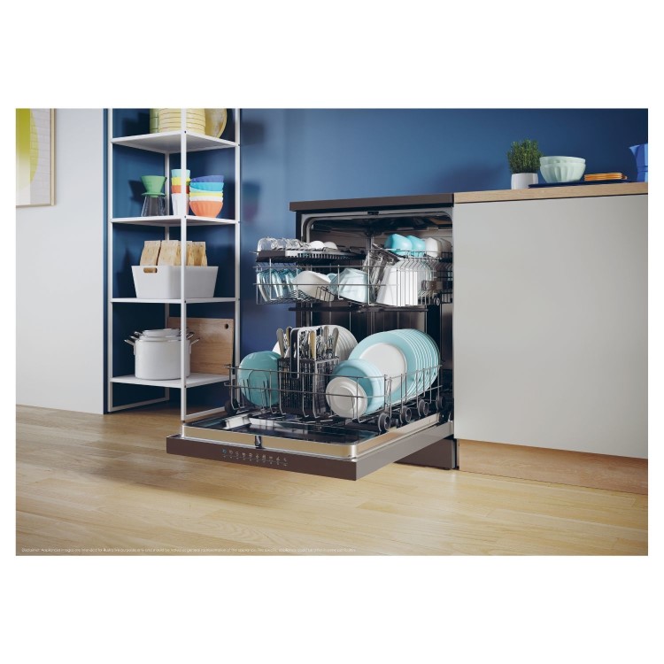 Candy Rapido Freestanding Dishwasher - Smart Wi-Fi, Black