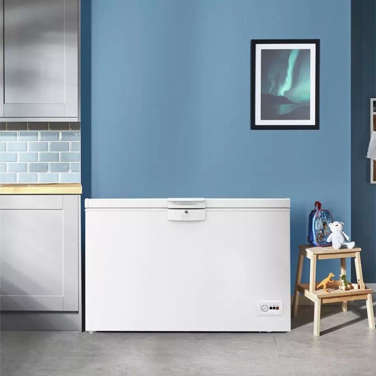 Beko 360 Litre Freestanding Chest Freezer - White