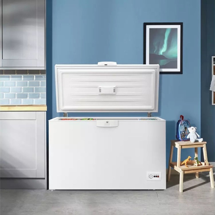 Beko 360 Litre Freestanding Chest Freezer - White