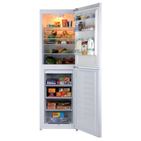 Beko CF6004APS 60cm Frost Free Freestanding Fridge Freezer in Silver