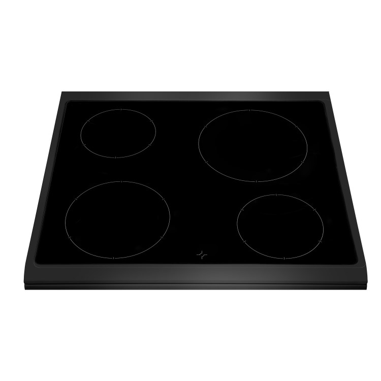 CDA 60cm Electric Cooker with Airfry - Black