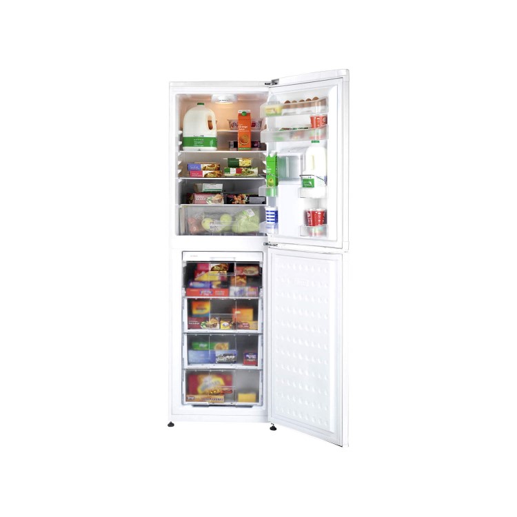 Beko CFD5834APW 149L 183x55cm Wide Freestanding Fridge Freezer With Water Dispenser White