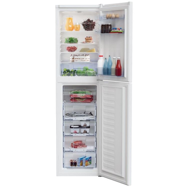 Beko 286 Litre 60/40 Freestanding Fridge Freezer  - White