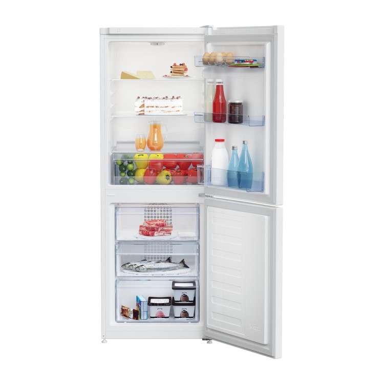 Beko 220 Litre 50/50 Freestanding Fridge Freezer - White