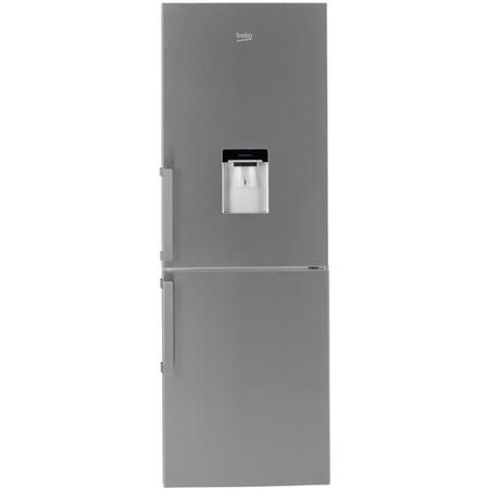 Refurbished Beko CFP1675DX Freestanding 303 Litre 60/40 Frost Free Fridge Freezer Stainless Steel